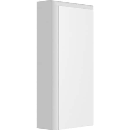 Standard Foster Plinth Block With Rounded Edge, 2 1/2"W x 5"H x 1"P